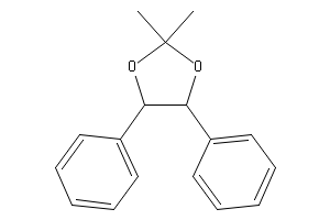 2 2 Dimethyl 4 5 Diphenyl 1 3 Dioxolane Chemical Substance