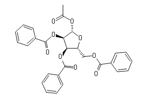 1-O-アセチル-2,3,5-トリベンゾイル-β-D-リボフラノース