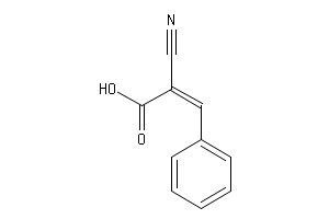 α-シアノ-β-フェニルアクリル酸