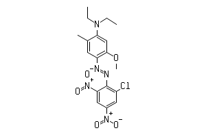 4-(2-クロロ-4,6-ジニトロフェニルアゾ)-5-メトキシ-2-メチル-N,N-ジエチルアニリン
