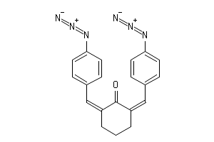 2,6-ジ(p-アジドベンザル)シクロヘキサノン
