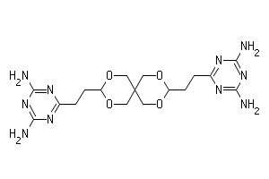 3,9-ビス[2-(4,6-ジアミノ-1,3,5-トリアジン-2-イル)エチル]-2,4,8,10 