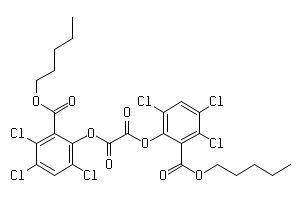 しゅう酸ビス(3,4,6-トリクロロ-2-ペンチルオキシカルボニルフェニル)
