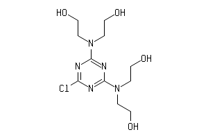 2-クロロ-4,6-ビス[ビス(2-ヒドロキシエチル)アミノ]-1,3,5-トリアジン
