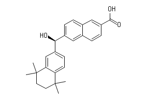 6-[(S)-(1,1,4,4-テトラメチルテトラリン-6-イル)(ヒドロキシ)メチル]ナフタレン-2-カルボン酸