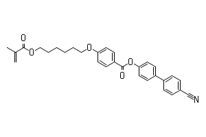 4-[6-(メタクリロイルオキシ)ヘキシルオキシ]安息香酸4′-シアノビフェニル-4-イル
