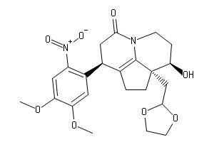 1r 5s 11r 5 4 5 ジメトキシ 2 ニトロフェニル 1 1 3 ジオキソラン 2 イル メチル 11 ヒドロキシ 8 アザトリシクロ 6 3 1 0 Sup 4 12 Sup ドデカ 4 12 エン 7 オン 化学物質情報 J Global 科学技術総合リンクセンター