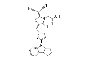 2-(ジシアノメチレン)-4-オキソ-5-[5-(2,3-トリメチレンインドリン-1 