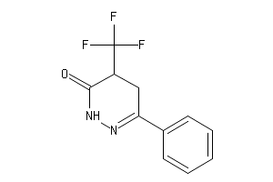 4-(トリフルオロメチル)-6-フェニル-4,5-ジヒドロピリダジン-3(2H 